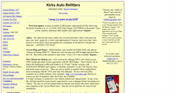 Desktop Screenshot of kirks-auto.com